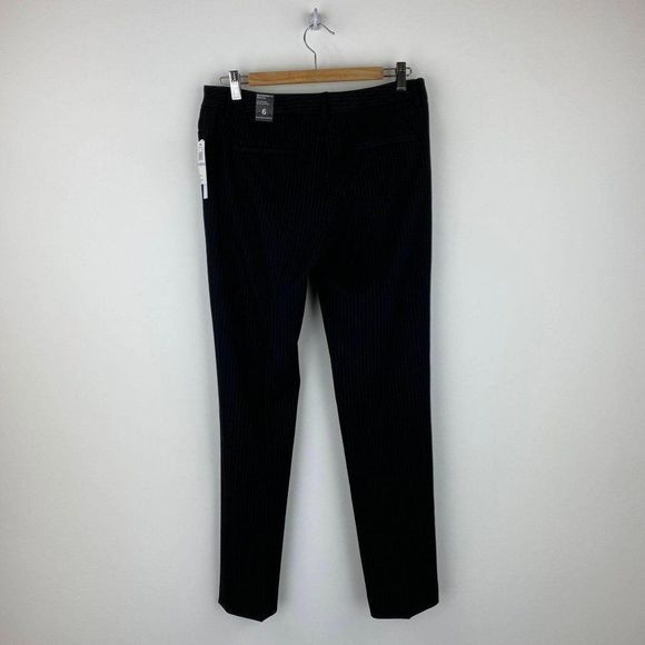 Amanda + Chelsea Stripe Low Rise Taper Pant NWT - Picture 6 of 9